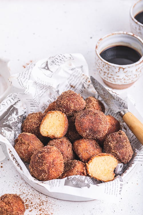 Keto churro bites